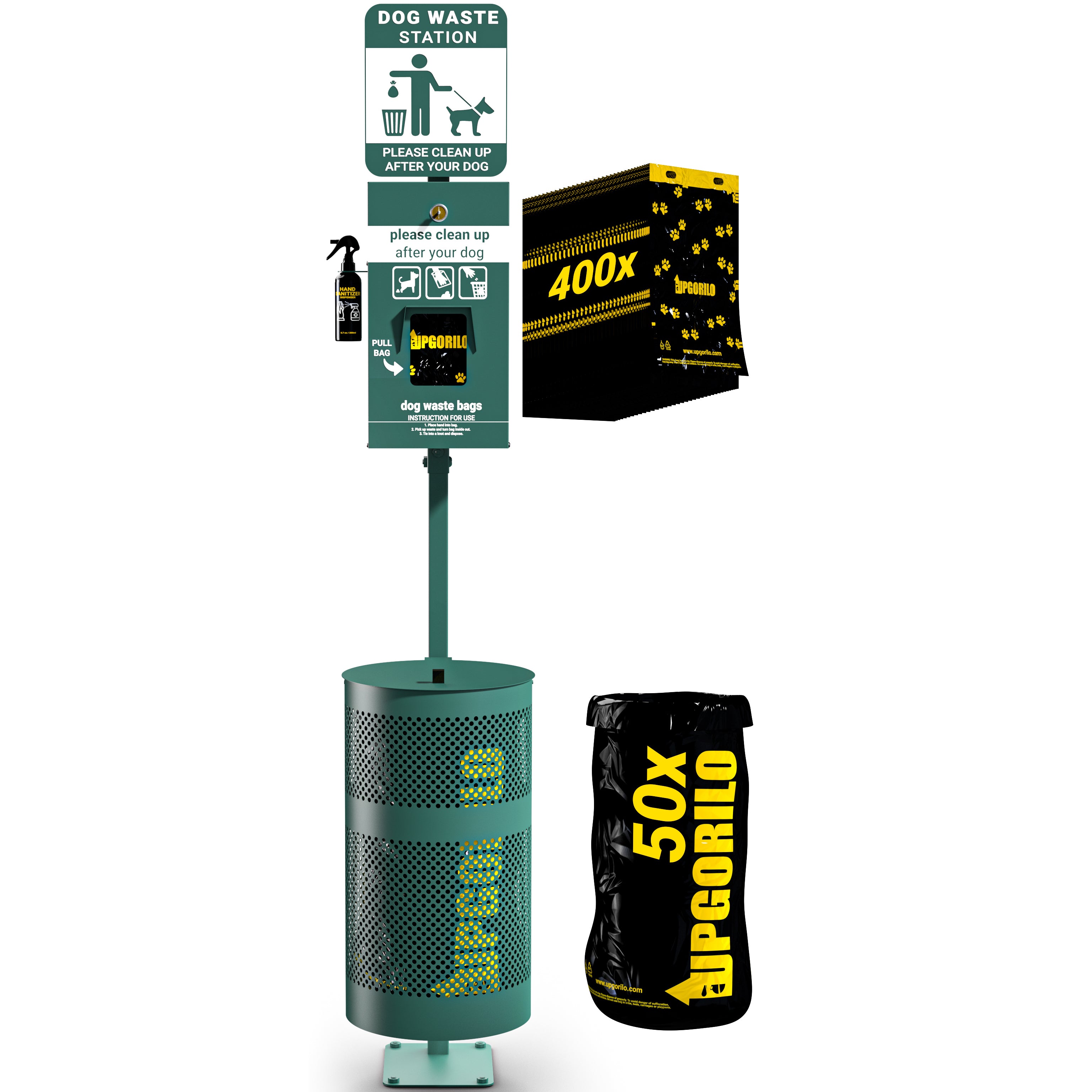Dog waste sales station bags